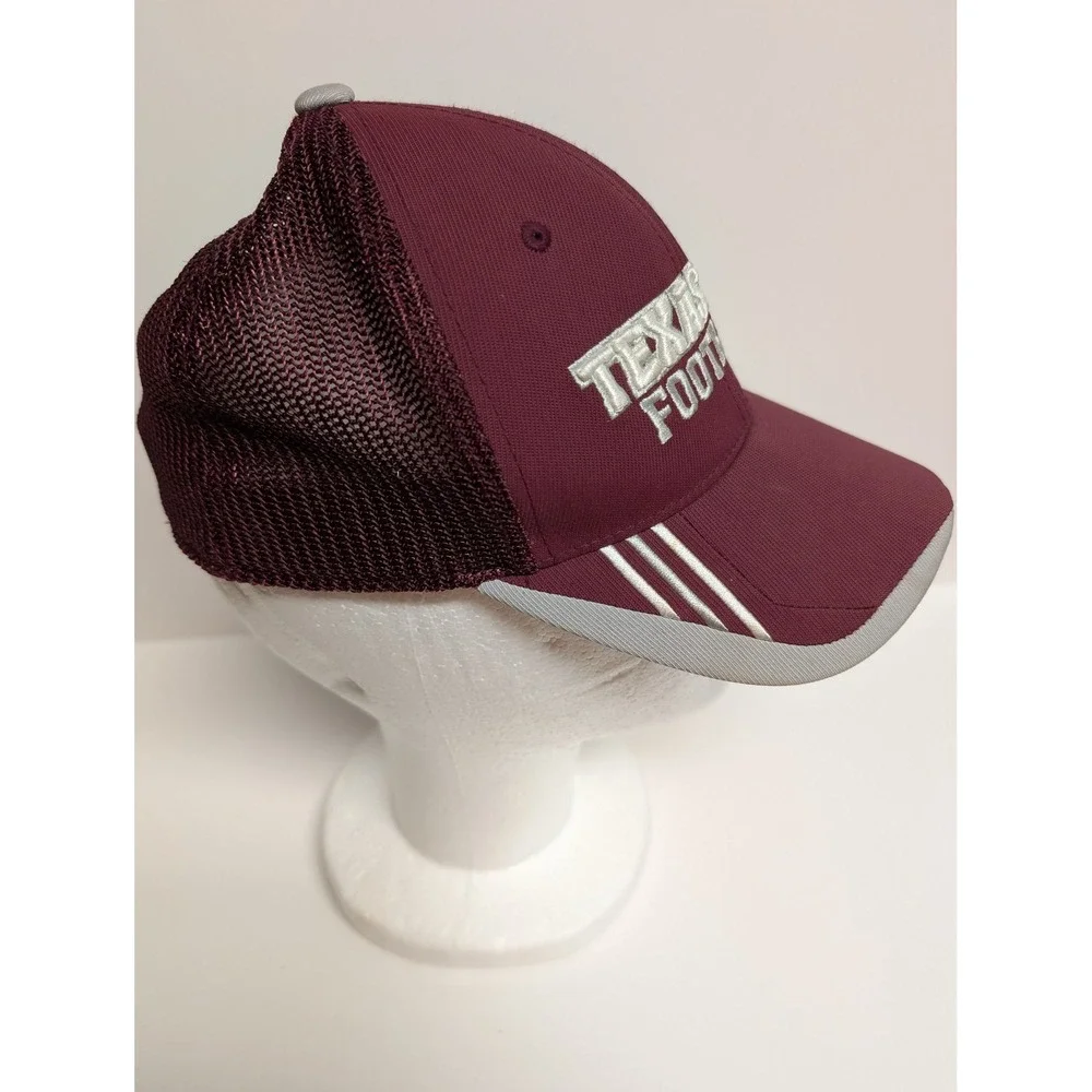Texas A&M Aggies Hat Cap Snap Back Youth NCAA Football Trucker Adidas